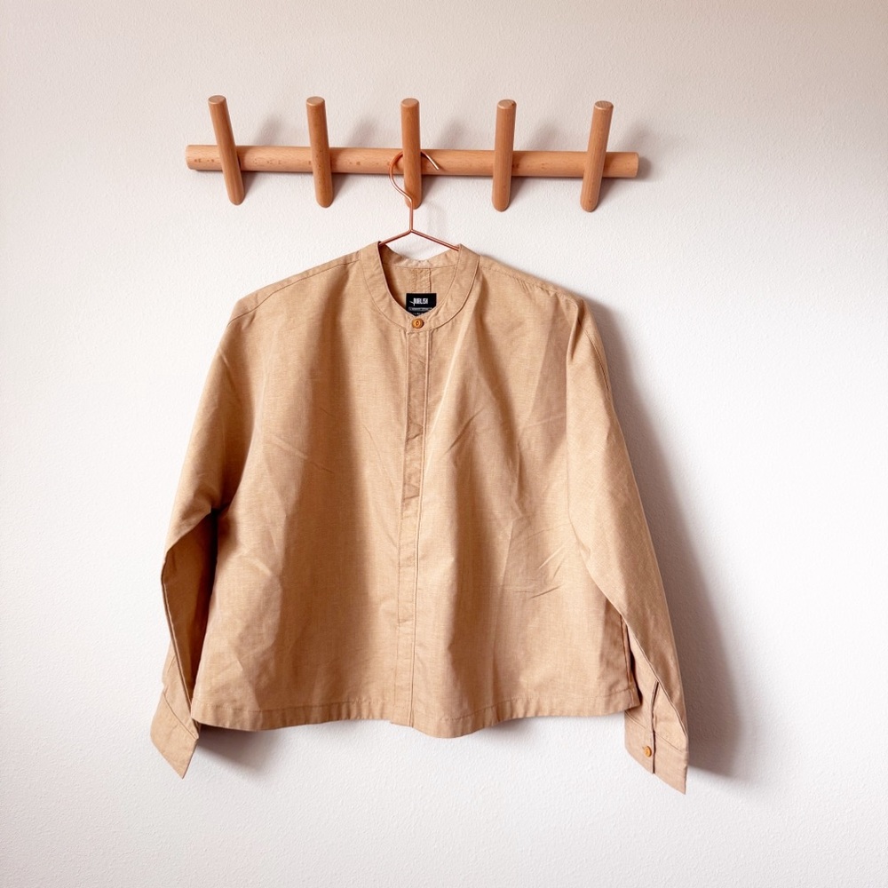 Publish Brand Light Tan Button Up Shirt